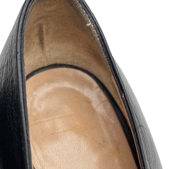 Giuseppe Zanotti Black Leather Cone Heel Pumps 37 - Picture 12 of 15